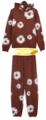 Dark brown suit (white wreath)