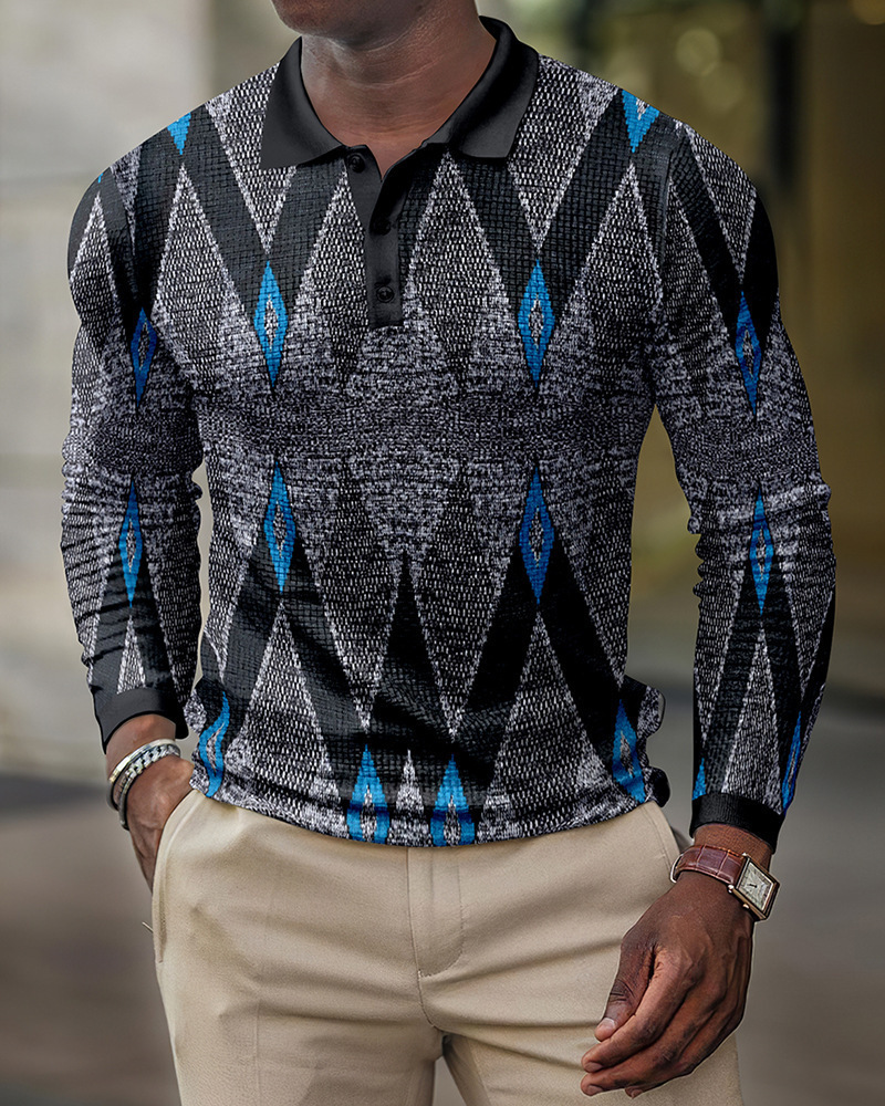 2022男式3DPolo来图个性logo衣服 工厂直发 亚马逊跨境男女POLO衫