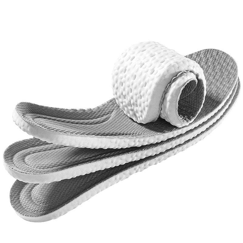 Pu Insoles for Women, Soft Soles for Long Periods of Time, Not Tired after Standing for a Long Time, Military Training, Men's Sports Shock-Absorbing, Sweat-Absorbing and Deodorizing Wholesale Ready Stock