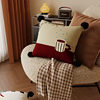 American Retro Home Pillow Removable Pillow Cover High-End Living Room Sofa Back Cushion Bedroom Bedside Cushion