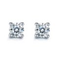 Four-claw earrings [8mm]