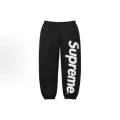 Black/big logo sweatpants