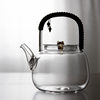 All-glass integrated kettle open fire heating beam pot glass teapot single pot electric ceramic stove dedicated pot