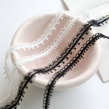 Y Width 1.2cm Japanese Version White Water-Soluble Embroider Lace Baby Clothes Lace Accessories Clothing Materials Dress Cheongsam Materials