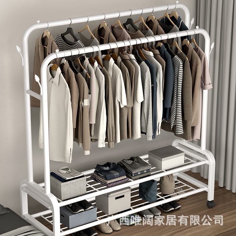 Coat Rack Factory Coat Rack Floor Home Bedroom Removable Hanger Vertical Simple Storage Rack One Piece