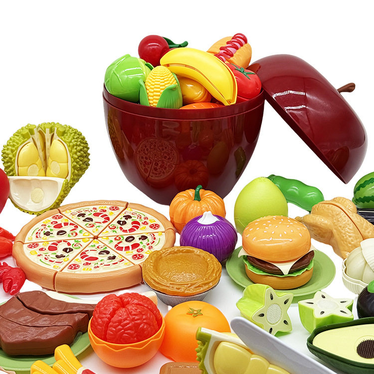 Children's Peelable Fruit Toy Cutting Fruit and Vegetable Cutting Set Artificial Can Be Used as Rice