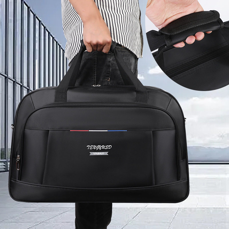 Factory wholesale short distance large capacity travel bag travel portable luggage bag sports light clothes storage bag