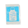Disposable apron independent packaging thickened plastic waterproof oil-proof kitchen eating crayfish takeaway manufacturer pe bib