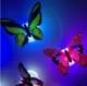 Creative colorful luminous butterfly night light can be pasted LED decorative wall lamp factory stall small toys wholesale