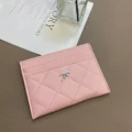 Pink small silver label