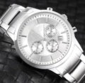 White surface silver shell 3-pin run