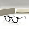 2024 new GM pure titanium glasses frame retro men's and women's fashion plate round frame glasses frame with myopia