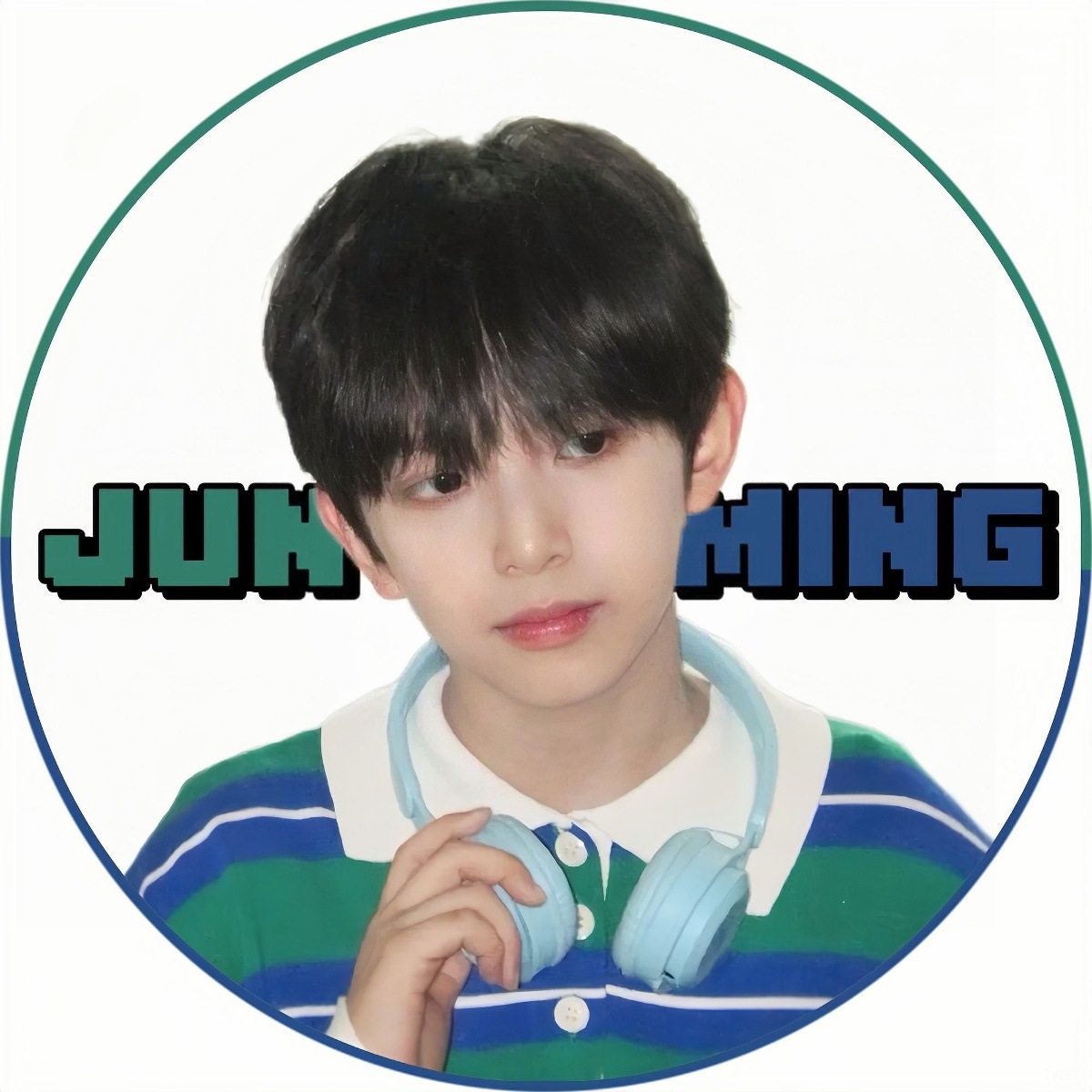 Tf Fourth Generation Chen Junming Fan Support Merchandise Badge Brooch Tinplate Decoration Pain Bag Material Friends