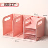Desktop Bookshelf with Drawer Bookshelf Simple Desk Student Book Desk Storage Bookshelf