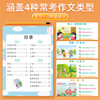 Look at the picture, write words, first grade, second grade practice copybook, primary school students' Chinese People's Education Edition, upper and lower volumes, special copying exercises