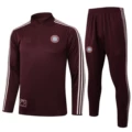 B2512# Half pull bayern dark maroon