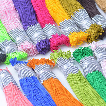 Hand-Woven Coil DIY Gold Thread Silver Thread Pull Ring Semi-Finished Product Pull Ring Pendant Necklace Bracelet Coil 100 Pieces