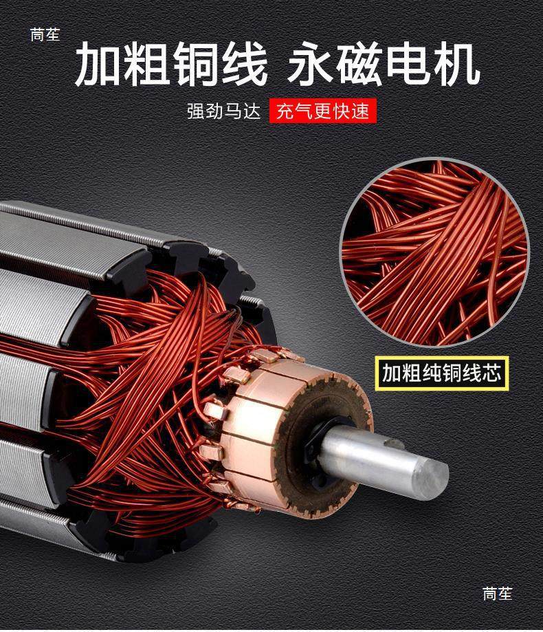 220V Car Air Pump Household Ac Electric Tire Inflator Bubble Column Basketball Football Bubble Bag Air Bag