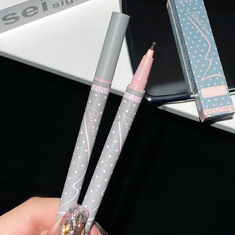 Zvev Tear Mole Pen Freckle Pen Long-Lasting Non-Fading Natural Wild Sun Spot Makeup Dotting Mole Eyeliner Pen Long-Lasting Non-Smudging