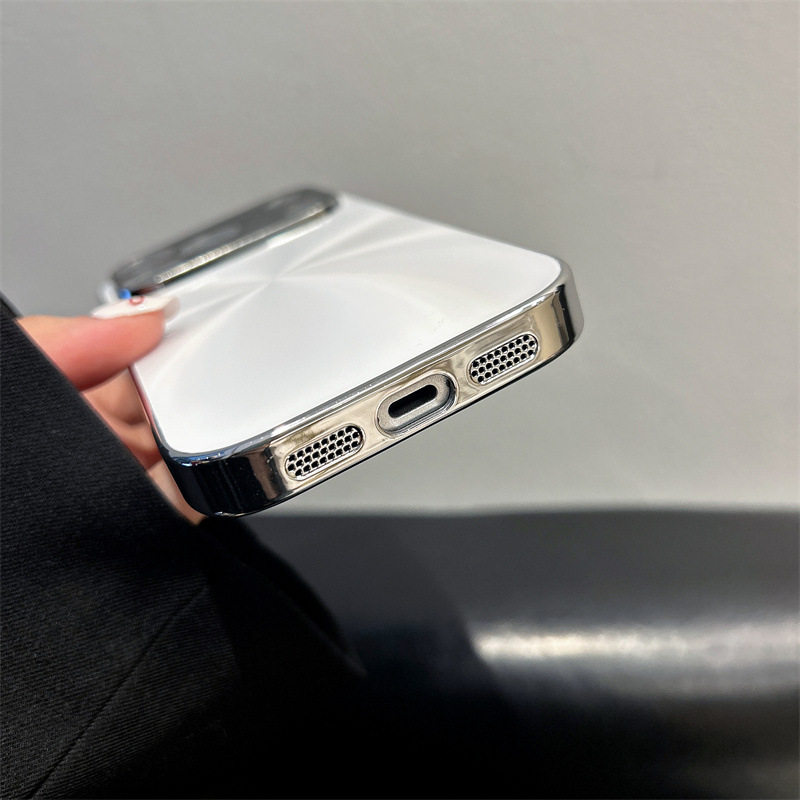 Large Window Cd Pattern Suitable for Iphone17Pro Mobile Phone Case Apple 16Pro Aurora 15Pro Laser 14Pro