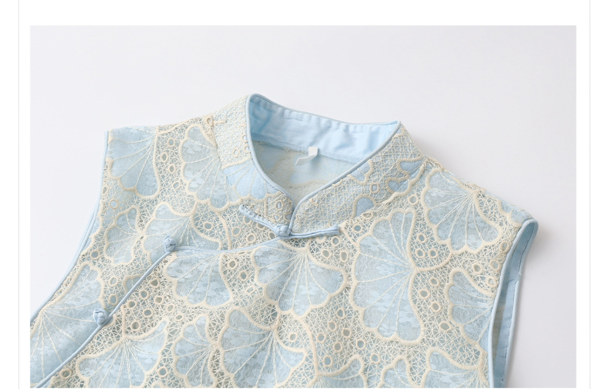 Set áo vest không tay thêu hoa kèm chân váy midi dài hai mảnh — Váy Midi Xanh Nước Biển (Giao Hàng Ngay), Váy Midi Xanh Nước Mây (Giao hàng trong 7 ngày), Áo Vest Xanh Nước Biển (Giao Hàng Ngay), Áo Vest Xanh Nước Biển Cloud (Giao hàng trong 7 ngày)