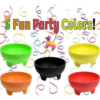 Factory supply Amazon Mexican salad bowl seasoning bowl sauce bowl plastic bowl