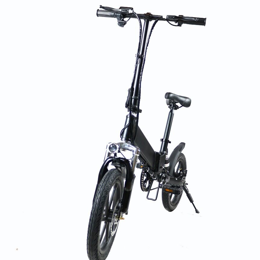 Foreign Trade Export Electric Bicycle Aluminum Alloy Foldableing Bicycle Lithium Battery Power-Assisted Electric Bicycle Small Generation Driving Processing