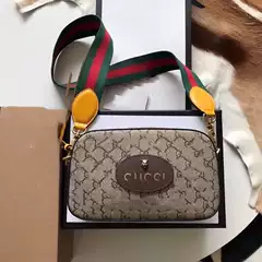 New Style Women's Genuine Leather Fashion Tiger Head Bag, Same Model as Xiao Zhan, Camera Bag, Chest Bag, Waist Bag, Shoulder Bag, Crossbody Bag