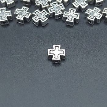 diy jewelry alloy accessories cross beaded beaded jewelry necklace bracelet jewelry accessories wholesale