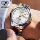 Швейцарские подлинные мужские водонепроницаемые часы для пары Longines, автоматические механические часы, светящиеся модные повседневные часы mini 1