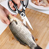 Panda Scissors Multifunctional Kitchen Scissors Stainless Steel Sharp Barbecue Food Supplement Scissors Powerful Chicken Bone Scissors