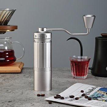 Cross-border hand grinder CNC steel core coffee beans up-regulation grinder hand grinder manual grinder