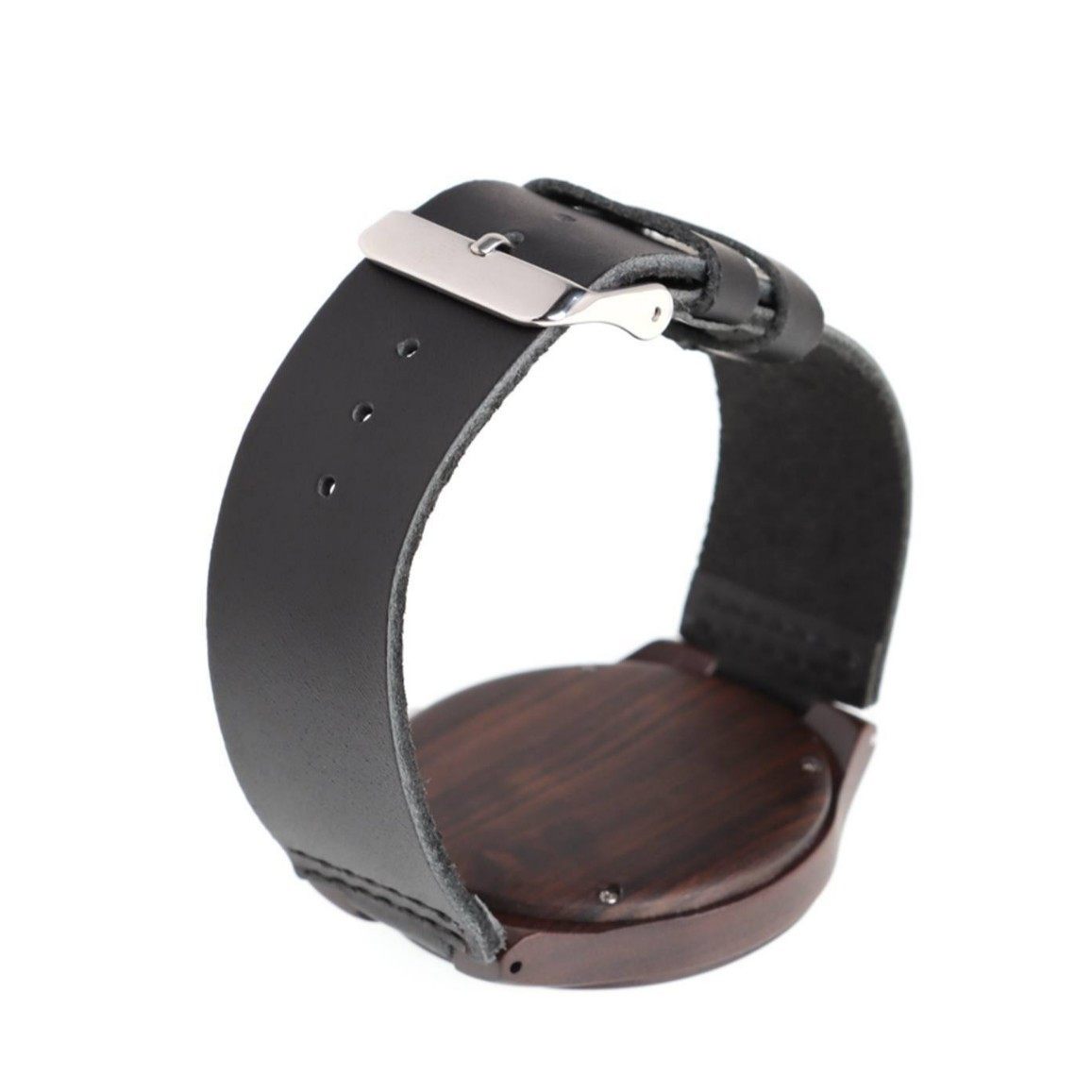 Decorative Men's Watch, Genuine Leather, Waterproof, Sports Style, Unique Wristwatch, Niche Wooden Watch, Dropshipping, Wooden Watch with Large Dial