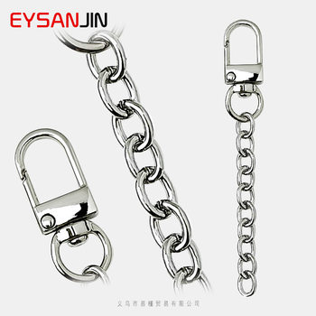 Handmade DIY Chain Hand Necklace Electroplated Hardware Jewelry Accessories Lobster Clasp Keychain Doll Bag Pendant