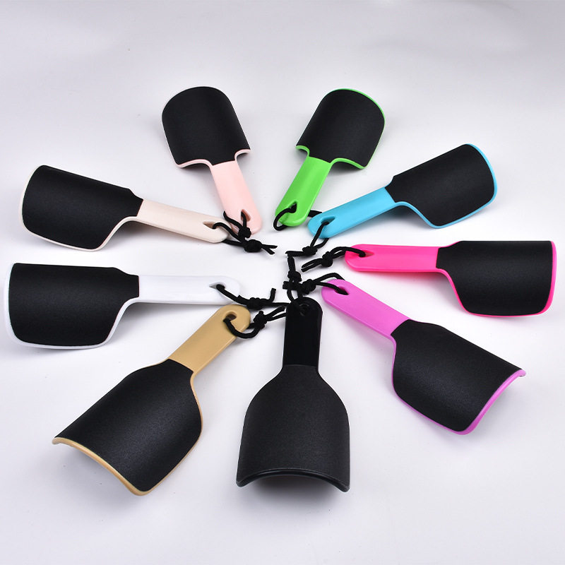 U-Shaped Double-Sided Foot Scrubber for Rubbing and Grinding Heels, Removing Dead Skin and Calluses, Pedicure Tool, Curved Foot Grinding Board