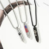 Cross-border European and American bullet necklace can be opened necklace hip-hop necklace pendant jewelry can be fashion