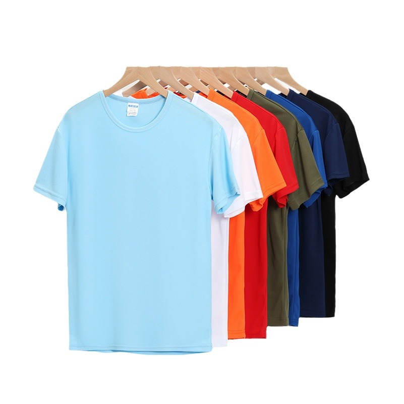 夏季速干运动短袖T恤马拉松跑步活动服印LOGO户外团建文化衫批发