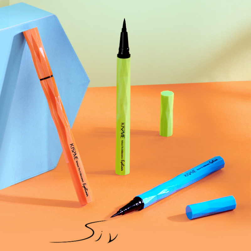 Uncle Shan Shi Mei Novice Black Brown Eyeliner Pen Not Sizzling Waterproof Quick-drying Soft Head Sponge Head