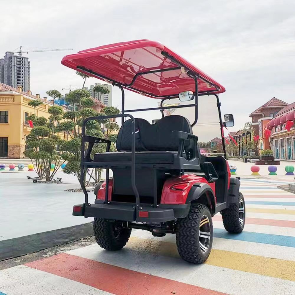 New Energy Electric Sightseeing Car Scenic Spot Touring Viewing Car Security Small Property Patrol Car Electric Golf Cart