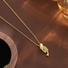Brilliant Koi Necklace Women's Light Luxury Niche Design Sense National Fashion Exquisite Life Year Transfer Jewelry Collarbone Chain Ins