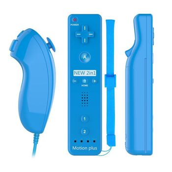 WII gamepad two-in-one wii left and right handle Wii gamepad built-in accelerator factory direct sales