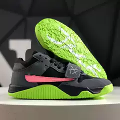 Original-Grade Jordan 1 Reverse Hook Velcro Practical Basketball Shoes Check Aj1 Fashionable Casual Campus Wear-Resistant Sports Shoes