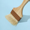 Multi-Specification Barbecue Brush for Cake and Biscuit Brush, Rubber Wood Handle Brush, Oil Brush, Baking Tool, Kitchen Brush, Oil Brush
