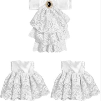 European and American Style Wedding Novice Wrist Flower Sun Protection Lace Bracelet Sleeve Head Velcro Fixed Embroidered Hand Sleeve Wholesale Price