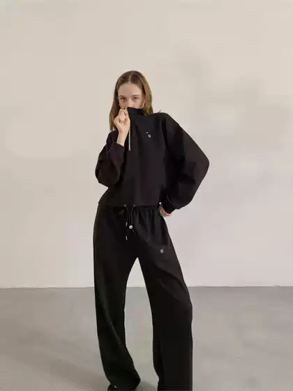 In-Stock Al* Sports Sweatshirt for Autumn and Winter, Half-Zip Running Training Long-Sleeve Outerwear, Half-Zip Sweatshirt for Women, Trendy