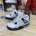 4 White Cement (a pair of naked shoes)