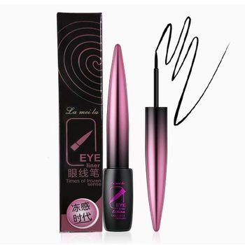 Cross-Border Supply for Beginners, Black Long-Lasting Waterproof Eyeliner, Hard Tip, Not Easy to Fade, Not Easy to Smudge