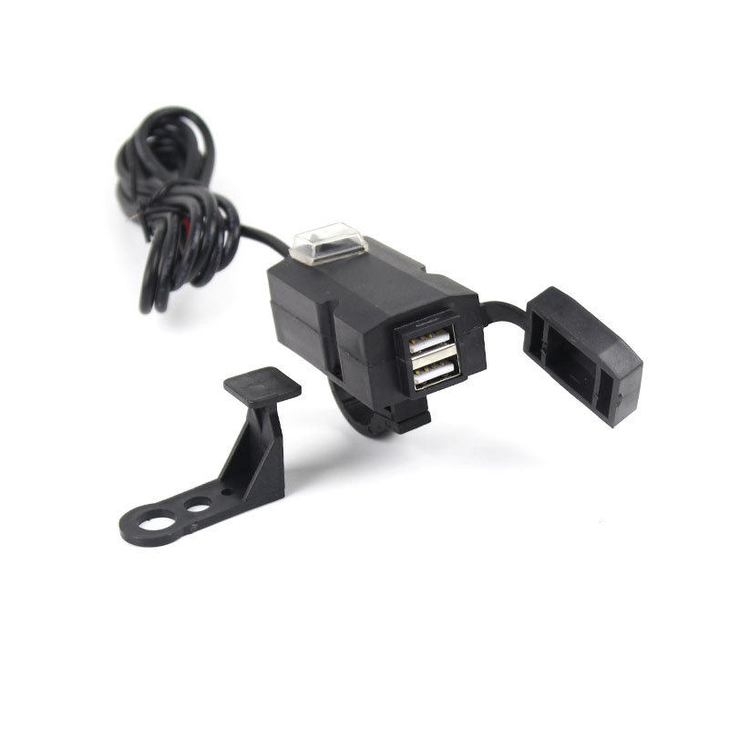 motorcycle usb mobile phone charger electric car mobile phone charger dual port usb mobile phone charger waterproof