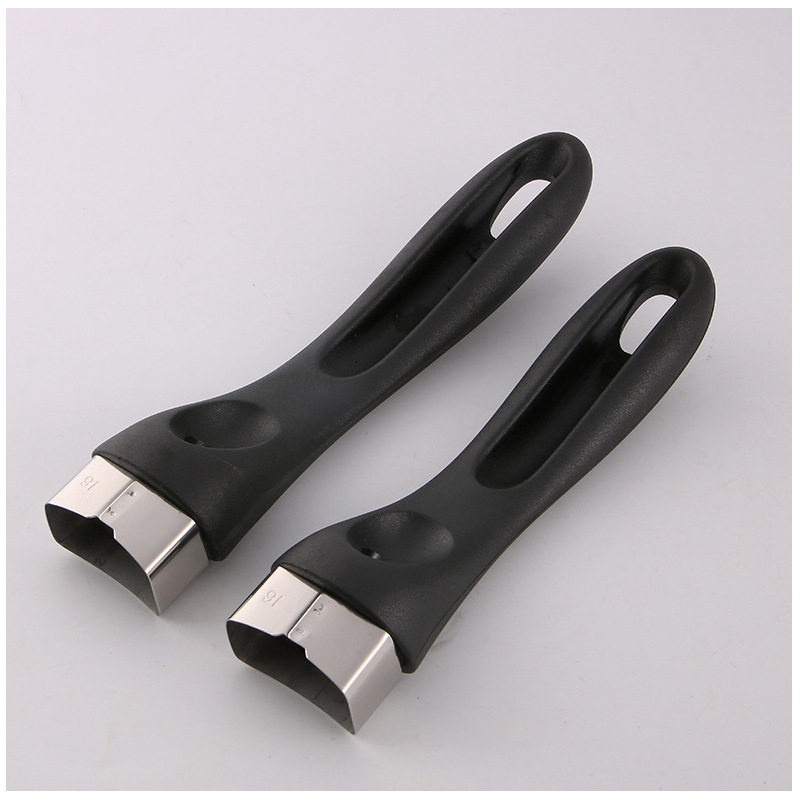 Stainless steel pot ear Bakelite handle injection molding Bakelite long wok handle top bead various specifications pot handle kitchen supplies