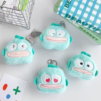 Internet Celebrity Hanton Fish Strange Plush Coin Purse Pendant Creative Cute Clown Fish Doll Bag Pendant Gifts
